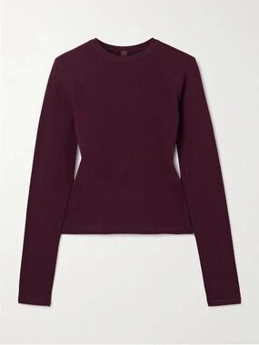 NWT Skims Cotton Jersey Long Sleeve
T-Shirt SMALL